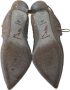 René Caovilla Pre-owned Satin heels Gray Dames - Thumbnail 5