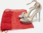 René Caovilla Pre-owned Satin sandals Gray Dames - Thumbnail 8