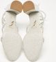 René Caovilla Pre-owned Satin sandals Gray Dames - Thumbnail 4