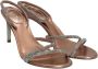 René Caovilla Pre-owned Satin sandals Pink Dames - Thumbnail 3