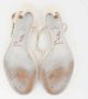 René Caovilla Pre-owned Satin sandals White Dames - Thumbnail 5