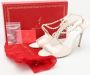 René Caovilla Pre-owned Satin sandals White Dames - Thumbnail 8