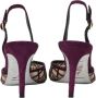 René Caovilla Pre-owned Suede heels Purple Dames - Thumbnail 3