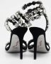 René Caovilla Pre-owned Suede sandals Black Dames - Thumbnail 5