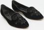 René Caovilla Pre-owned Velvet flats Black Dames - Thumbnail 4