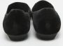 René Caovilla Pre-owned Velvet flats Black Dames - Thumbnail 5