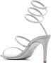 René Caovilla Rhinestone Embellished Wraparound Style Heels Gray Dames - Thumbnail 3