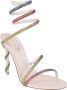 René Caovilla Roze & Paarse Margot Sandalen Multicolor Dames - Thumbnail 2