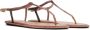 René Caovilla Roze Strass T-Bar Sandalen Pink Dames - Thumbnail 2