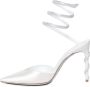 René Caovilla Witte Slingback Hiel met Vlechtontwerp Gray Dames - Thumbnail 4