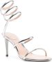 René Caovilla Zilver Metallic Stiletto Hak Schoenen Gray Dames - Thumbnail 2