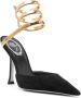 René Caovilla Zwarte Cleo pumps met hoge hak Black Dames - Thumbnail 2