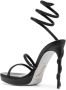 René Caovilla Zwarte hoge hak statement sandalen Black Dames - Thumbnail 3