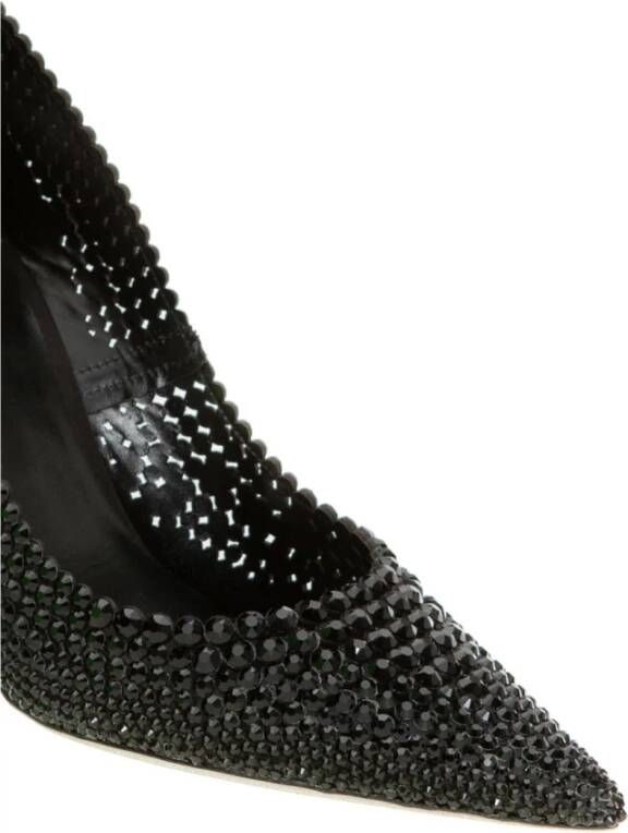 René Caovilla Zwarte Pumps met C11875105R001V050 Stijl Black Dames