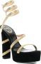 René Caovilla Zwarte Strappy Sandalen Black Dames - Thumbnail 2