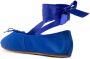 Repetto Blauwe Satijnen Ballet Flats Blue Dames - Thumbnail 2