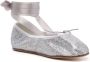 Repetto Glitter Strikstrik Enkelband Schoenen Gray Dames - Thumbnail 4