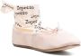 Repetto Roze Satijnen Enkelband Ballet Flats Pink Dames - Thumbnail 2