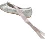 Repetto Zilveren Platte Schoenen Elegante Stijl Gray Dames - Thumbnail 3