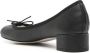 Repetto Zwarte Leren Ballet Flats met Lint Black Dames - Thumbnail 3