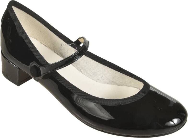 Repetto Zwarte platte schoenen Elegant stijl Black Dames