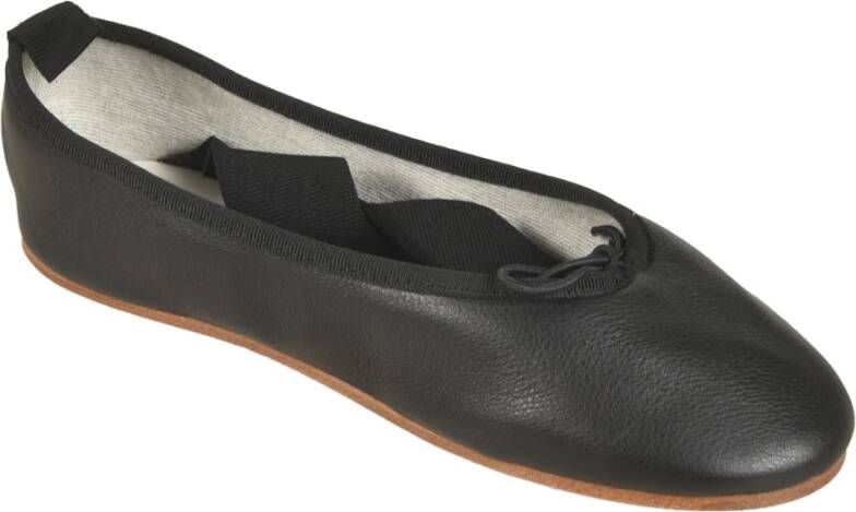 Repetto Zwarte Platte Schoenen Elegante Stijl Black Dames