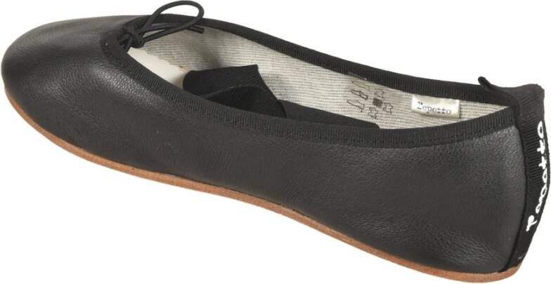 Repetto Zwarte Platte Schoenen Elegante Stijl Black Dames