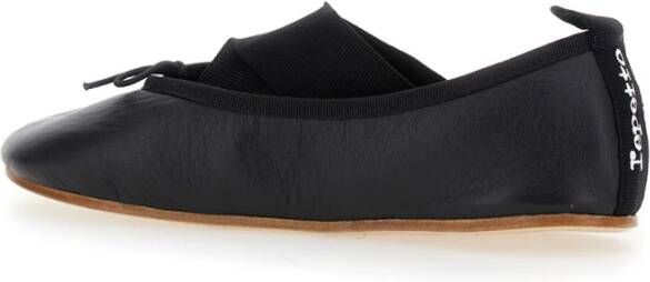 Repetto Zwarte platte schoenen Gianna BAB Black Dames