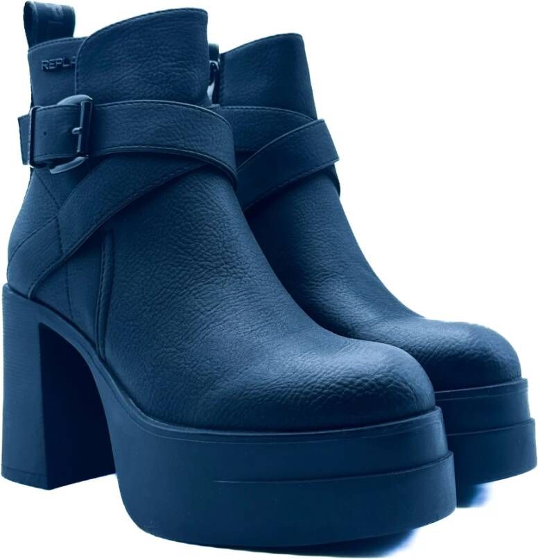 Replay Blauwe Angela Laarzen Herfst Winter 2024 2025 Blue Dames