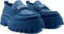 Replay Blauwe Platte Mocassin Schoenen Blue Dames - Thumbnail 4