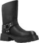 Replay Brigitte Boots RL680004S-0003 Zwart - Thumbnail 5