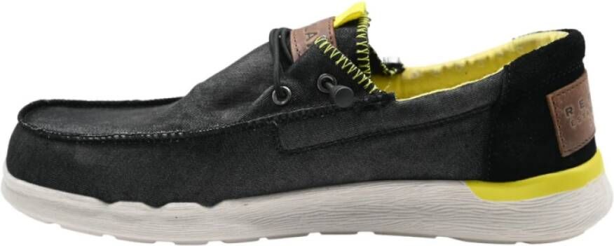 Replay Denim Veterschoenen in Zwart Multicolor Heren