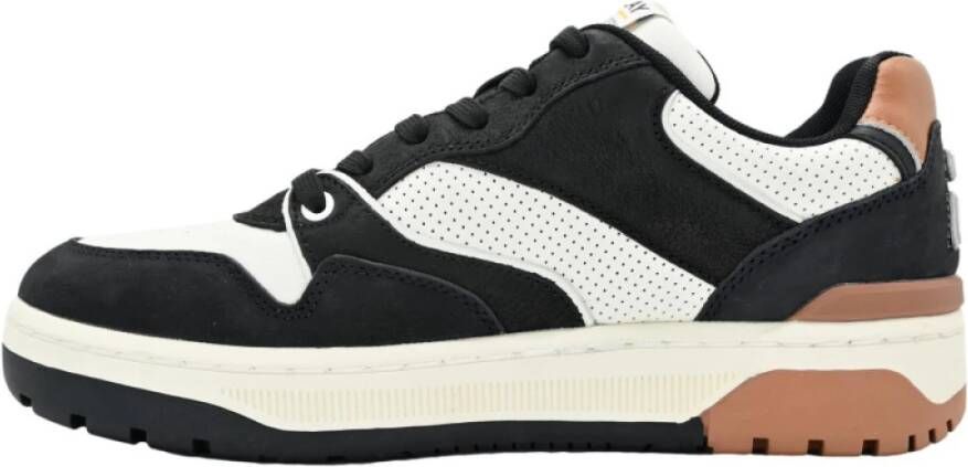 Replay Gemini Navy Tofu Tan Sneakers Black Dames