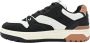 Replay Gemini Navy Tofu Tan Sneakers Black Dames - Thumbnail 2