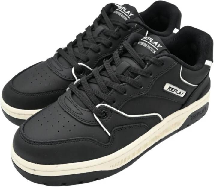 Replay Gemini Zwarte Sneakers Black Dames