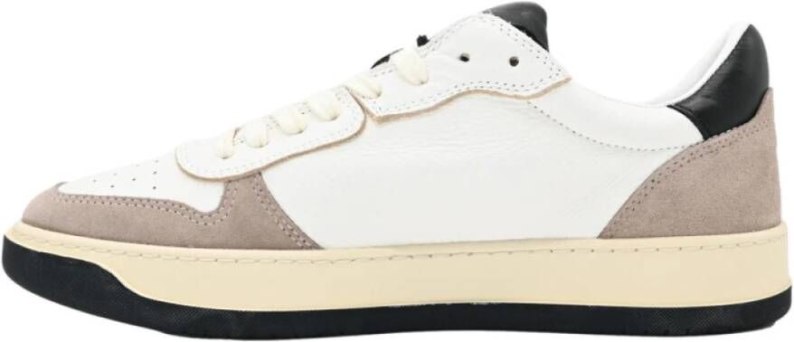 Replay Sneakers Reload Suede Taupe Off White Beige Dames