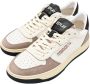 Replay Sneakers Reload Suede Taupe Off White Beige Dames - Thumbnail 3