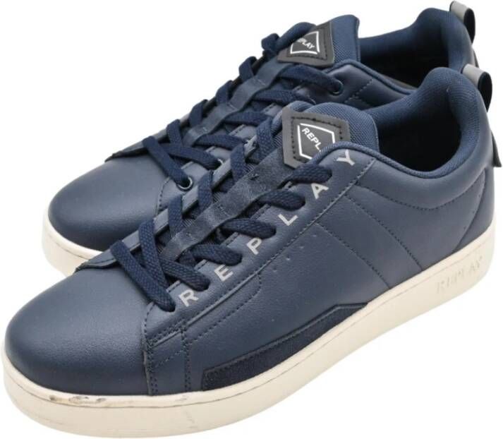 Replay Sneakers Smash Pout Blue Heren