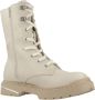 Replay Stijlvolle Veterschoenen met Rits Beige Dames - Thumbnail 5