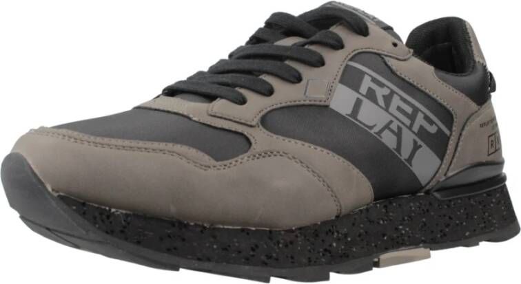 Replay Veterschoen Sneakers Gray Heren