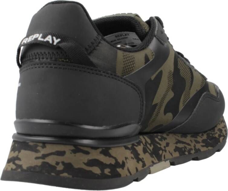 Replay Vetersneakers Black Heren