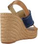 Replay Jess Band Sandalen Touwzool licht blauw - Thumbnail 5