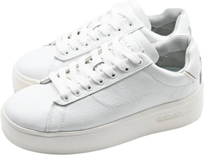 Replay Witte Universiteit Sneakers White Dames