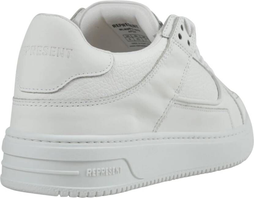 Represent Apex Stijlvolle Prestaties Sneakers White Heren