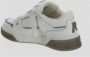 Represent Leren Vetersneaker White Heren - Thumbnail 3