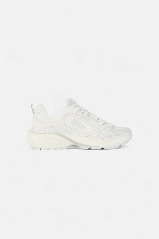 Represent Mesh Runner Sneakers White Heren