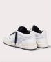 Represent Witte leren sneakers met geperforeerde details White Heren - Thumbnail 3