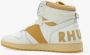 Rhude Tweekleurige lederen reheaks sneakers Wit Heren - Thumbnail 5