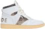 Rhude Vintage Hoge Leren Sneakers met Slangenprint Multicolor Heren - Thumbnail 4