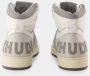 Rhude Witte Leren Hi-Top Sneakers White Heren - Thumbnail 3